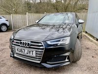 USED 2017 67 AUDI A4 3.0 TFSI S4 QUATTRO 4d AUTO 349 BHP 