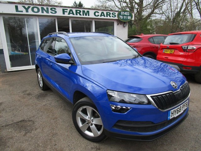 2018 68 Skoda Karoq 1.6 SE TDI 5d 114 BHP