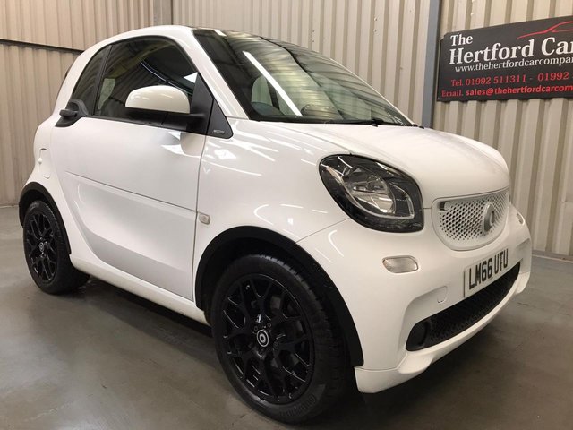 2016 66 Smart Fortwo 0.9 EDITION WHITE T 2d 90 BHP