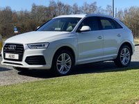 USED 2015 15 AUDI Q3 2.0 TDI QUATTRO S LINE 5d 148 BHP Full Leather, DAB, Sat Nav