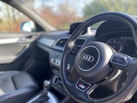 USED 2015 15 AUDI Q3 2.0 TDI QUATTRO S LINE 5d 148 BHP Full Leather, DAB, Sat Nav