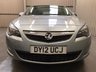 USED 2012 12 VAUXHALL ASTRA 1.6 SRI 5d 113 BHP FINANCE RATES FROM 6.9% APR