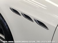 USED 2015 64 MASERATI GHIBLI RARE MASERATI GHIBLI S 3.0 V6 BITURBO AUTO 410 BHP PEARL WHITE FREE UK DELIVERY*VIDEO AVAILABLE* FINANCE ARRANGED* PART EX*HPI CLEAR