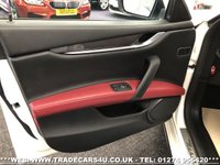 USED 2015 64 MASERATI GHIBLI RARE MASERATI GHIBLI S 3.0 V6 BITURBO AUTO 410 BHP PEARL WHITE FREE UK DELIVERY*VIDEO AVAILABLE* FINANCE ARRANGED* PART EX*HPI CLEAR