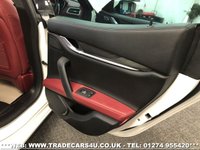 USED 2015 64 MASERATI GHIBLI RARE MASERATI GHIBLI S 3.0 V6 BITURBO AUTO 410 BHP PEARL WHITE FREE UK DELIVERY*VIDEO AVAILABLE* FINANCE ARRANGED* PART EX*HPI CLEAR