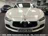 USED 2015 64 MASERATI GHIBLI RARE MASERATI GHIBLI S 3.0 V6 BITURBO AUTO 410 BHP PEARL WHITE FREE UK DELIVERY*VIDEO AVAILABLE* FINANCE ARRANGED* PART EX*HPI CLEAR