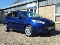 USED 2014 14 FORD FIESTA 1.6 TITANIUM 3d 104 BHP www.suffolkcarcentre.co.uk - Located at Reydon