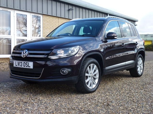 2013 13 Volkswagen Tiguan 2.0 SE TDI BLUEMOTION TECHNOLOGY 4MOTION DSG 5d 138 BHP