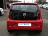 USED 2018 68 VOLKSWAGEN UP 1.0 MOVE UP BLUEMOTION TECHNOLOGY 3d 60 BHP Still under VW WARRANTY until 27th September 2021. Finished Tornado Red with contrasting Grey Cloth trim. The Volkswagen Up is one of the best city cars on sale at the moment. Ideal small family car which is efficient, fun and surprisingly spacious. Great features as standard, including 15" alloys, DAB Radio, B/Tooth, Air Con, 2 Keys and very low mileage.