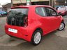 USED 2018 68 VOLKSWAGEN UP 1.0 MOVE UP BLUEMOTION TECHNOLOGY 3d 60 BHP Still under VW WARRANTY until 27th September 2021. Finished Tornado Red with contrasting Grey Cloth trim. The Volkswagen Up is one of the best city cars on sale at the moment. Ideal small family car which is efficient, fun and surprisingly spacious. Great features as standard, including 15" alloys, DAB Radio, B/Tooth, Air Con, 2 Keys and very low mileage.