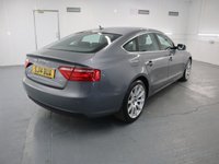 USED 2014 14 AUDI A5 2.0 SPORTBACK TDI SE TECHNIK 5d 134 BHP WITH OPTIONAL EXTRAS OF HEATED FRONT SEATS AND METALLIC FINISH ITS STANDS OUT FROM YOUR STANDARD A5.THE SPORTBACK IS A 5 DOOR SALOON WITH A HATCHBACK TAILAGTE. THE AUDI A5 HAS EXCELLENT BUILD AND RELIABILITY QUALITIES