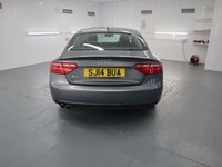 USED 2014 14 AUDI A5 2.0 SPORTBACK TDI SE TECHNIK 5d 134 BHP WITH OPTIONAL EXTRAS OF HEATED FRONT SEATS AND METALLIC FINISH ITS STANDS OUT FROM YOUR STANDARD A5.THE SPORTBACK IS A 5 DOOR SALOON WITH A HATCHBACK TAILAGTE. THE AUDI A5 HAS EXCELLENT BUILD AND RELIABILITY QUALITIES