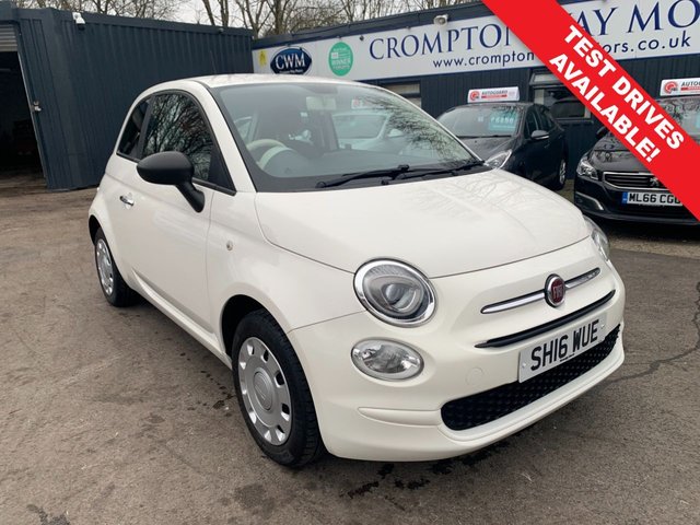2016 16 FIAT 500 1.2 POP 3d 69 BHP