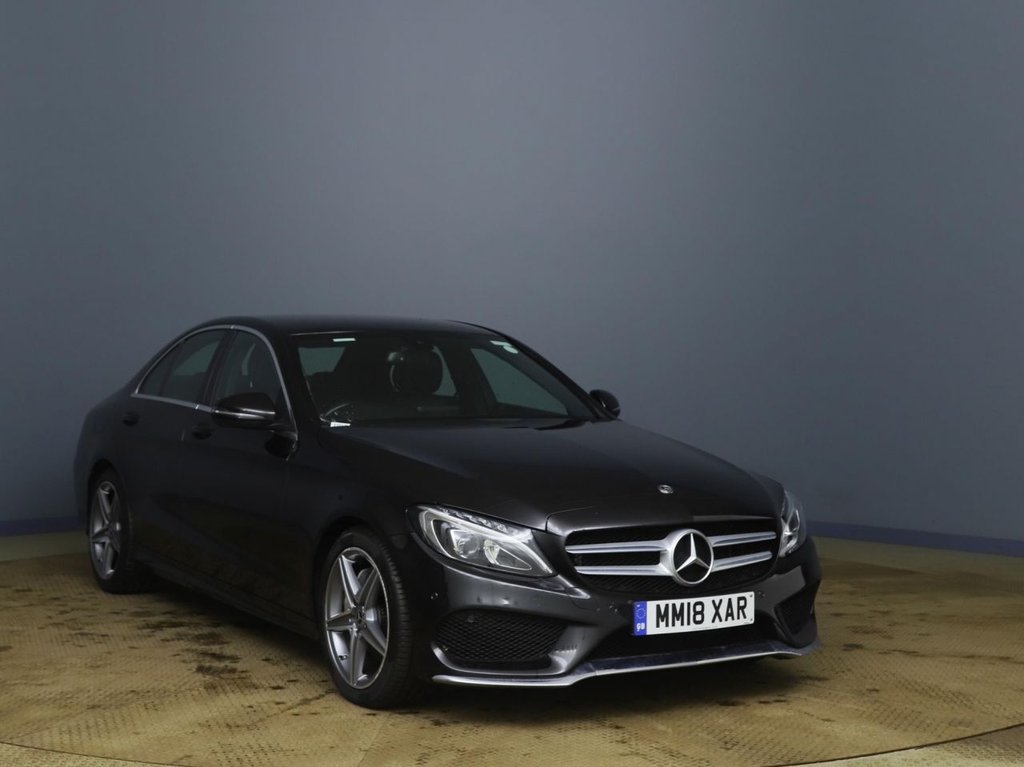 2018 18 MERCEDES-BENZ C-CLASS 2.1 C 220 D AMG LINE 4d AUTO 170 BHP