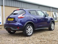 USED 2016 16 NISSAN JUKE 1.2 N-CONNECTA DIG-T 5d 115 BHP www.suffolkcarcentre.co.uk - Located at Reydon