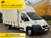 USED 2013 13 PEUGEOT BOXER 2.2 HDI 335 L3 130 [ CURTAIN SIDE BOXED BODY ] FWD 