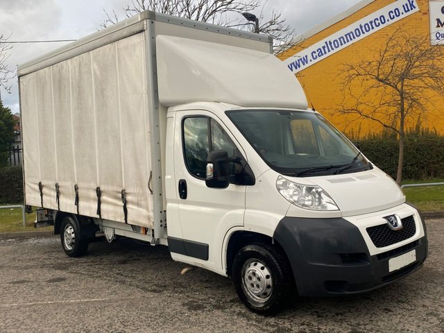 2013 13 Peugeot Boxer 2.2 HDI 335 L3 130 [ CURTAIN SIDE BOXED BODY ] FWD