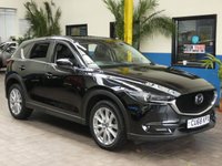 USED 2018 68 MAZDA CX-5 2.2 D SPORT NAV PLUS 5d 181 BHP PANORAMIC SUNROOF SAT NAV LEATHER