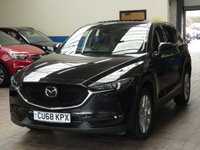 USED 2018 68 MAZDA CX-5 2.2 D SPORT NAV PLUS 5d 181 BHP PANORAMIC SUNROOF SAT NAV LEATHER