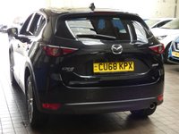USED 2018 68 MAZDA CX-5 2.2 D SPORT NAV PLUS 5d 181 BHP PANORAMIC SUNROOF SAT NAV LEATHER
