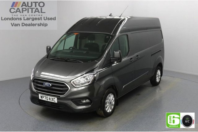 2020 70 FORD TRANSIT CUSTOM 2.0 300 Limited EcoBlue Auto 170 BHP L2 H2 Euro 6 Low Emission