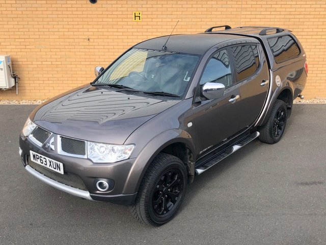 2014 63 Mitsubishi L200  BARBARIAN BLACK // 2.5 DI-D // 4X4 // LB DCB // 175 BHP // Px swap