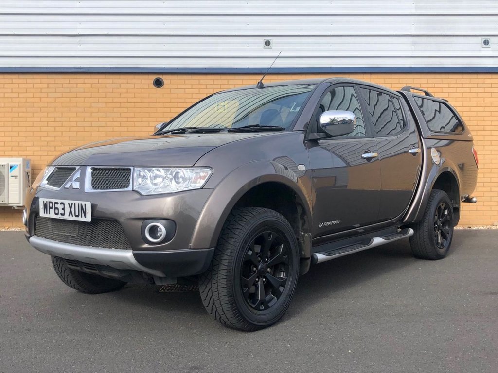USED 2014 63 MITSUBISHI L200  BARBARIAN BLACK // 2.5 DI-D // 4X4 // LB DCB // 175 BHP // Px swap 