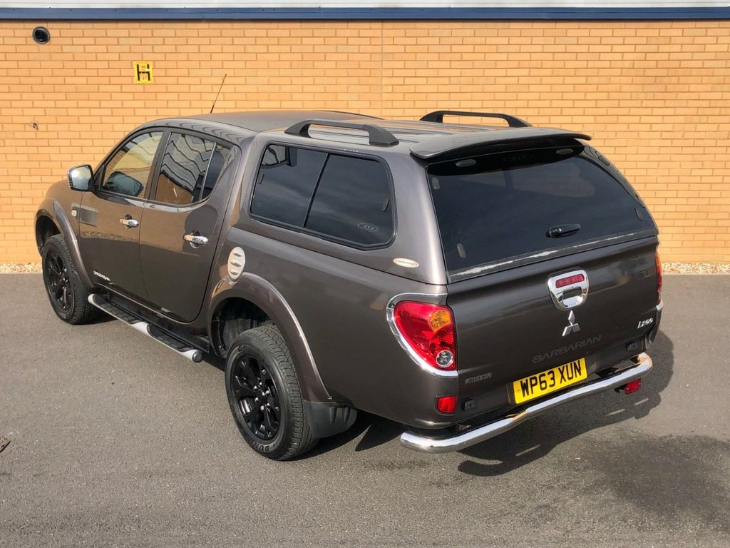 USED 2014 63 MITSUBISHI L200  BARBARIAN BLACK // 2.5 DI-D // 4X4 // LB DCB // 175 BHP // Px swap 