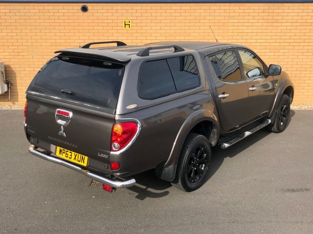USED 2014 63 MITSUBISHI L200  BARBARIAN BLACK // 2.5 DI-D // 4X4 // LB DCB // 175 BHP // Px swap 