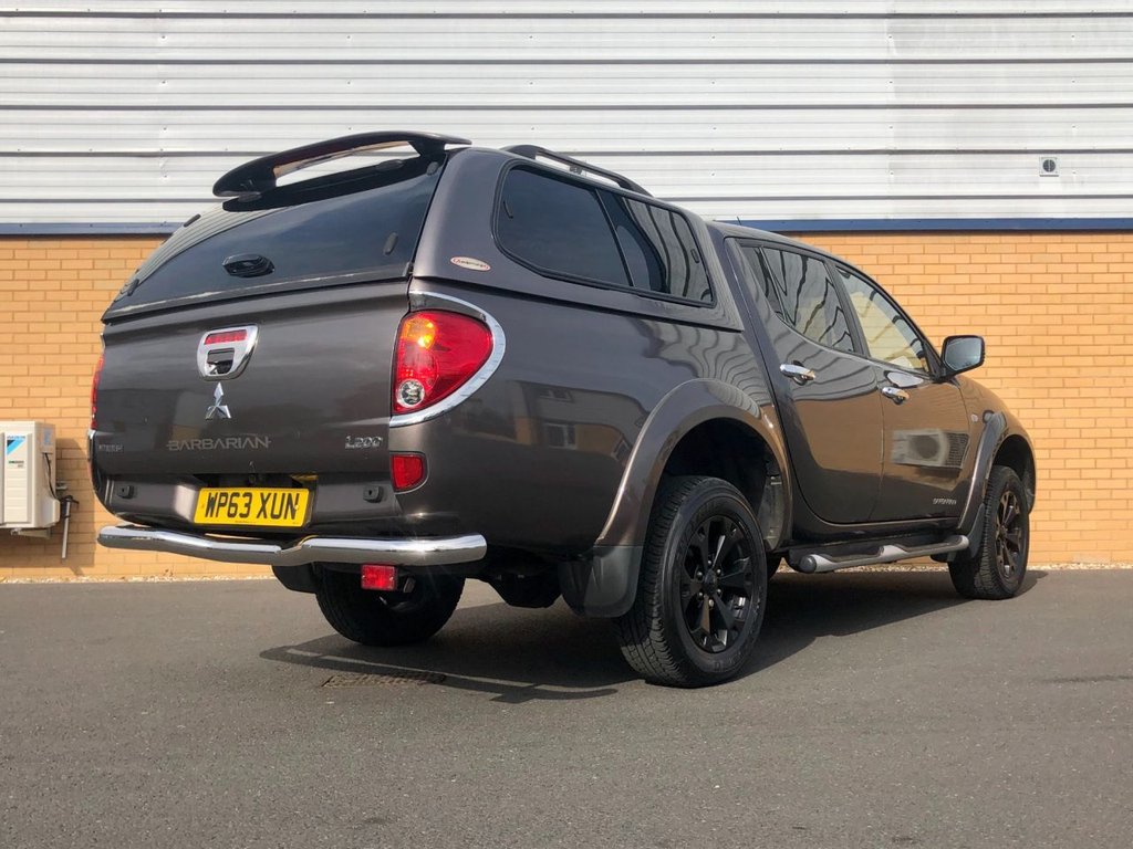 USED 2014 63 MITSUBISHI L200  BARBARIAN BLACK // 2.5 DI-D // 4X4 // LB DCB // 175 BHP // Px swap 