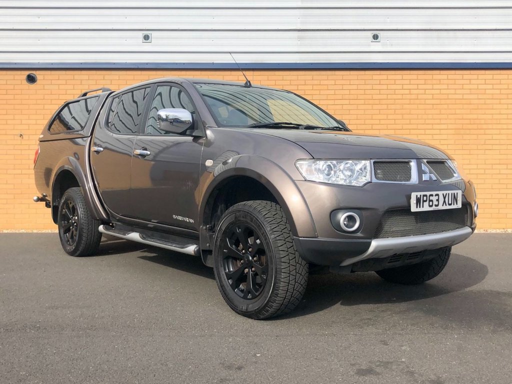 USED 2014 63 MITSUBISHI L200  BARBARIAN BLACK // 2.5 DI-D // 4X4 // LB DCB // 175 BHP // Px swap 