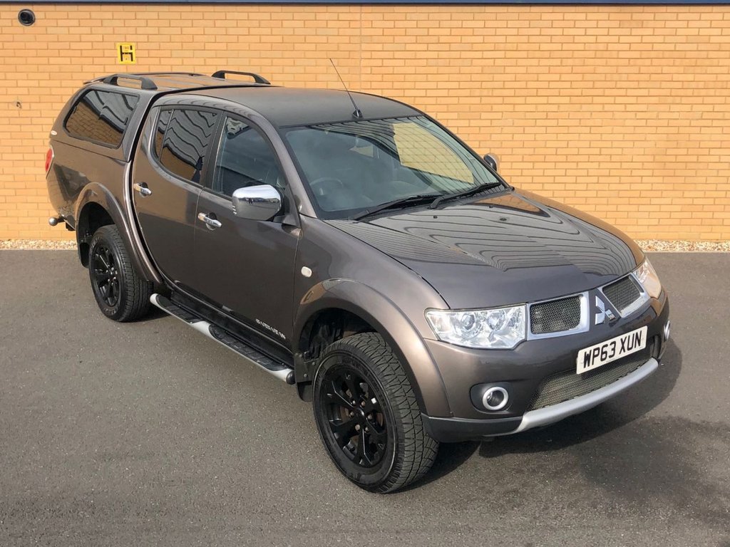 USED 2014 63 MITSUBISHI L200  BARBARIAN BLACK // 2.5 DI-D // 4X4 // LB DCB // 175 BHP // Px swap 