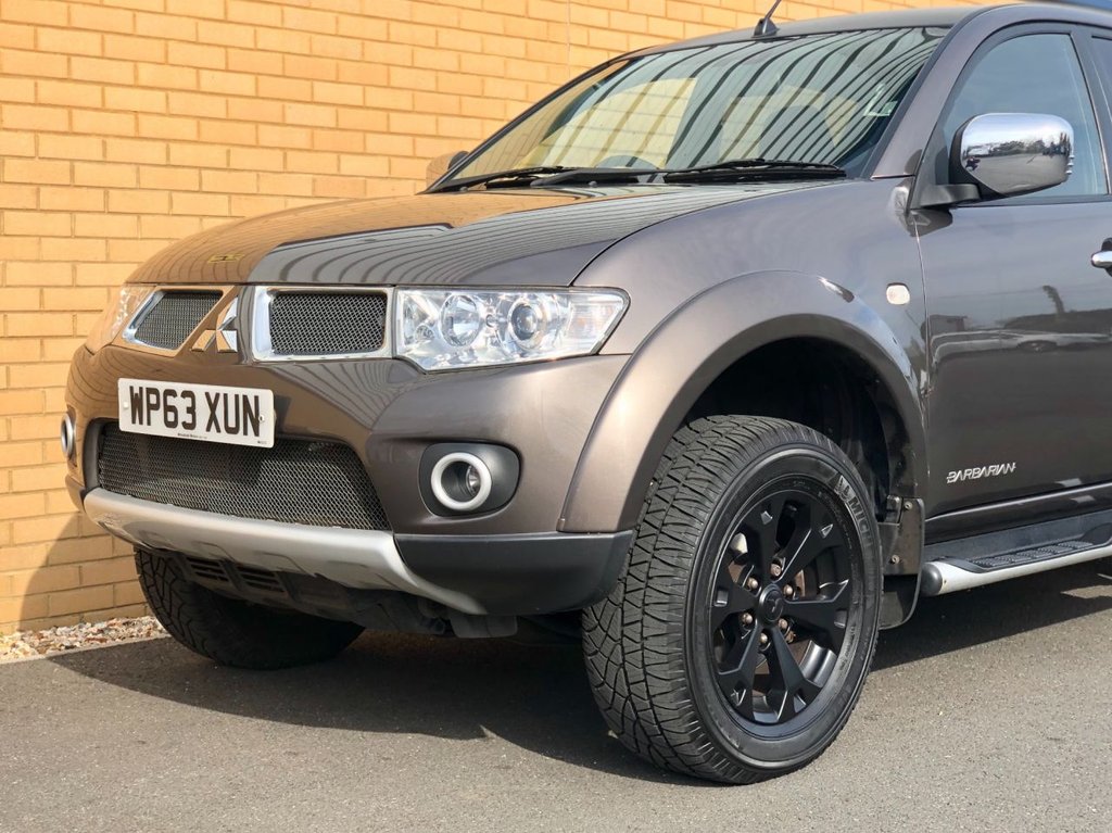 USED 2014 63 MITSUBISHI L200  BARBARIAN BLACK // 2.5 DI-D // 4X4 // LB DCB // 175 BHP // Px swap 