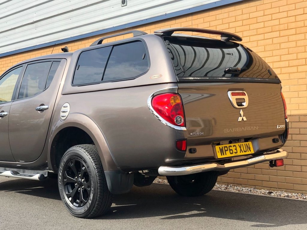 USED 2014 63 MITSUBISHI L200  BARBARIAN BLACK // 2.5 DI-D // 4X4 // LB DCB // 175 BHP // Px swap 