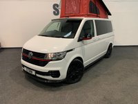 USED 2020 20 VOLKSWAGEN TRANSPORTER |NO 32| T6.1 Camper Van T28 SWB 4 BERTH POP TOP ROOF 110 BHP New Build Vw Transporter T6.1 Camper Van, Pop Top, Electric Bed, Cooker, Sink, Travel the UK in style