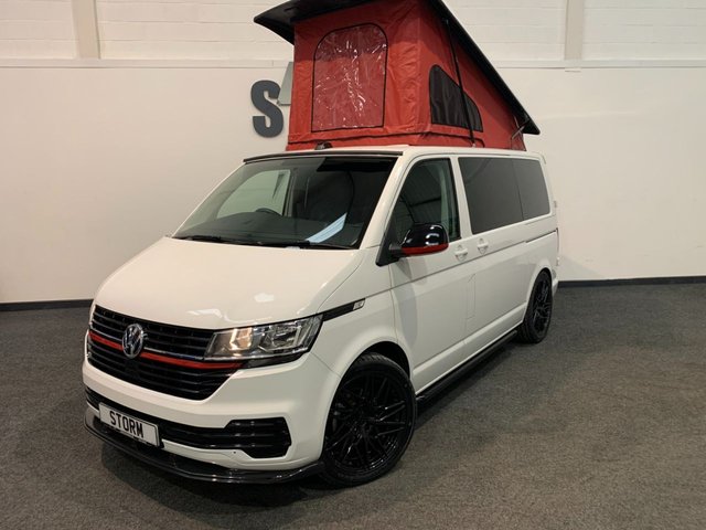 2020 20 Volkswagen Transporter |NO 32| T6.1 Camper Van T28 SWB 4 BERTH POP TOP ROOF 110 BHP