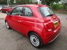 USED 2017 17 FIAT 500 0.9 TWINAIR LOUNGE 3d 105 BHP Low Mileage, Full Service History + Just Serviced, One Previous Owner, NEW MOT, Great fuel economy! ZERO Road Tax!