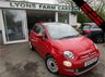 USED 2017 17 FIAT 500 0.9 TWINAIR LOUNGE 3d 105 BHP Low Mileage, Full Service History + Just Serviced, One Previous Owner, NEW MOT, Great fuel economy! ZERO Road Tax!