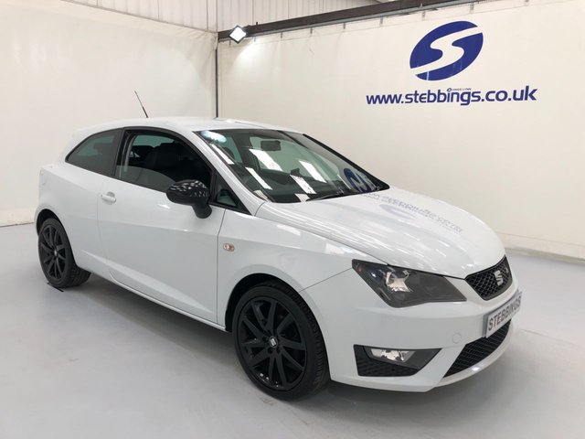 2015 15 SEAT IBIZA 1.2 TSI FR BLACK 3d 104 BHP LOW MILEAGE