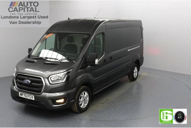 2020 70 FORD TRANSIT 2.0 350 FWD Limited EcoBlue Auto 130 BHP L3 H2 Low Emission