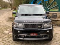 USED 2008 K LAND ROVER RANGE ROVER SPORT 3.6 TDV8 SPORT HST 5d 269 BHP STUNNING RANGE ROVER SPORT 3.6 TDV8 HST - AUTOMATIC - 4X4 - FULL BLACK LEATHER - 21 INCH FULLY REFURBISHED GLOSS BLACK ALLOYS