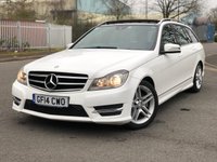 USED 2014 14 MERCEDES-BENZ C CLASS 2.1 C220 CDI AMG SPORT EDITION PREMIUM PLUS 5d 168 BHP 