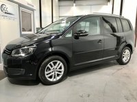 USED 2013 63 VOLKSWAGEN TOURAN 1.6L SE TDI BLUEMOTION TECHNOLOGY 5d 103 BHP Low Mileage, 7 Seat, Blue Tech