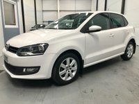 USED 2013 13 VOLKSWAGEN POLO 1.2L MATCH EDITION 5d 59 BHP Very Low Mileage, FSH