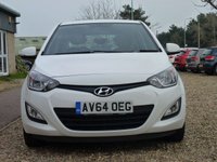 USED 2014 64 HYUNDAI I20 1.2 ACTIVE 5d 84 BHP www.suffolkcarcentre.co.uk - Located at Reydon