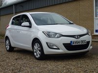 USED 2014 64 HYUNDAI I20 1.2 ACTIVE 5d 84 BHP www.suffolkcarcentre.co.uk - Located at Reydon