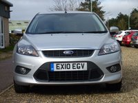 USED 2010 10 FORD FOCUS 1.8 ZETEC S S/S 5d 124 BHP www.suffolkcarcentre.co.uk - Located at Reydon