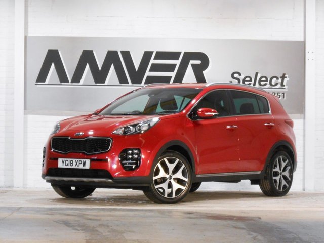 2018 18 Kia Sportage 1.6 GT-LINE 5d 174 BHP