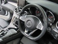 USED 2015 64 MERCEDES-BENZ C CLASS 2.1 C220 BLUETEC AMG LINE PREMIUM 5d 170 BHP &pound;30 ROAD TAX SAT NAV PAN SUNROOF LEATHER