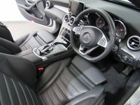 USED 2015 64 MERCEDES-BENZ C CLASS 2.1 C220 BLUETEC AMG LINE PREMIUM 5d 170 BHP &pound;30 ROAD TAX SAT NAV PAN SUNROOF LEATHER